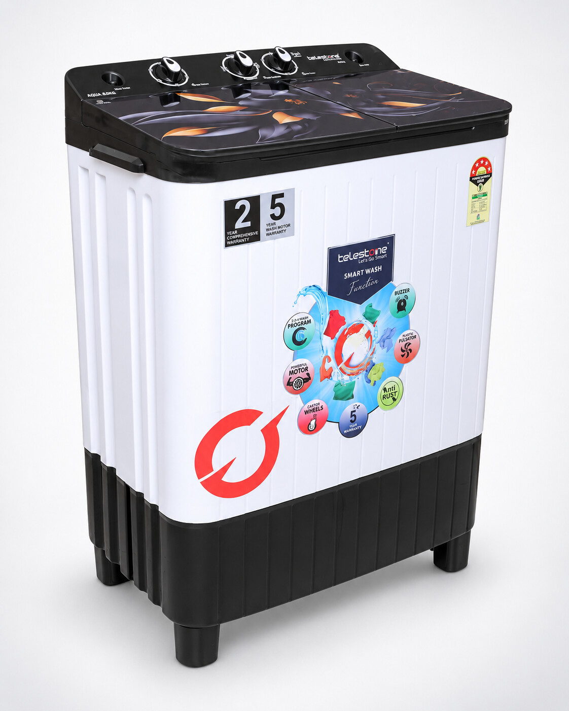 Aqua 8.0 kg Semi-Automatic Washing Machine — view 3